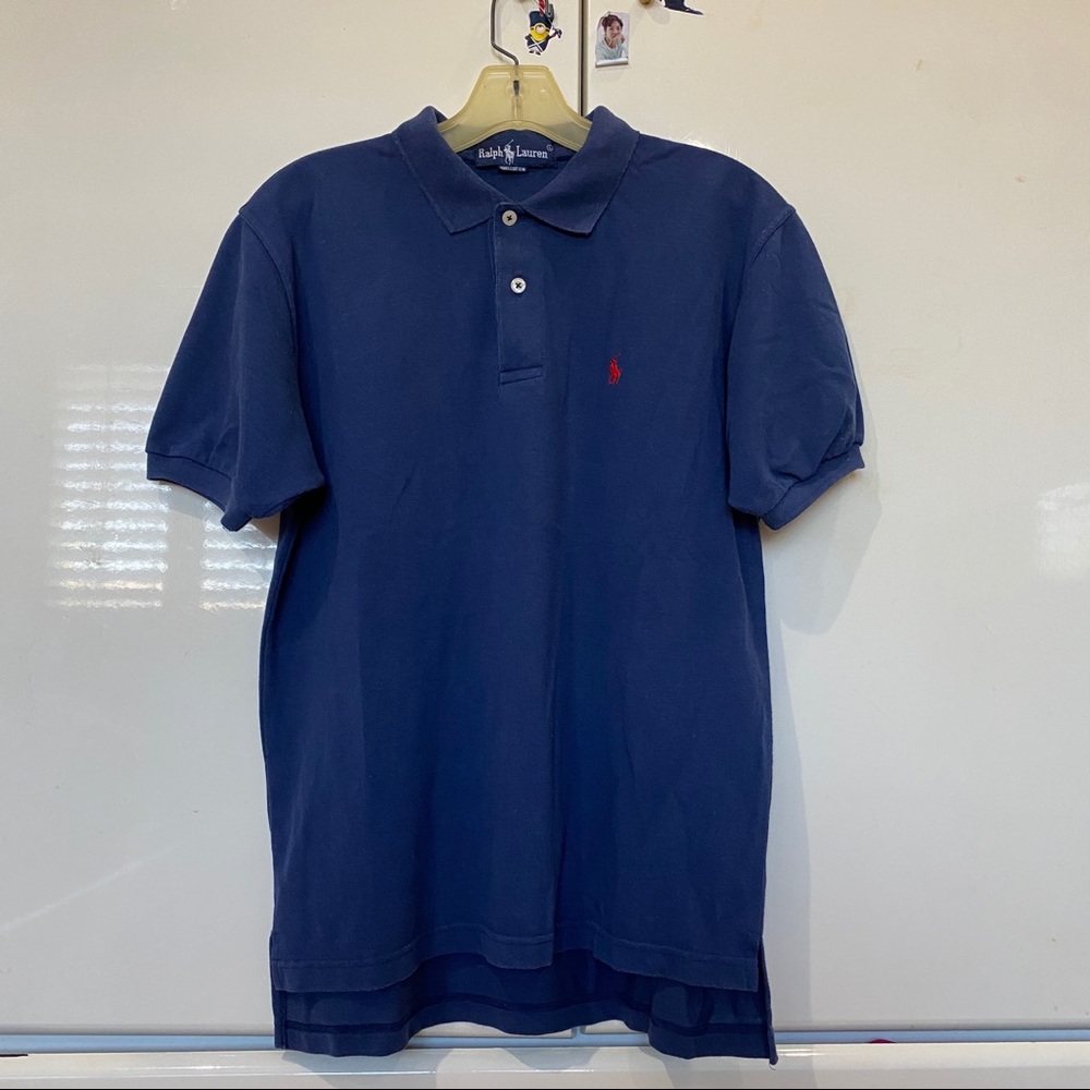 Boy’s Ralph Lauren navy polo shirt
